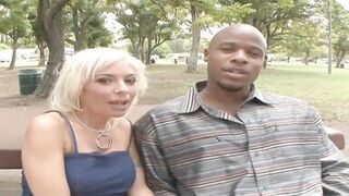 Mature wife fucks a stranger while her husband watches