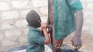 this boy wants to finish me with his sugar Big black dick