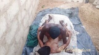 this boy wants to finish me with his sugar Big black dick