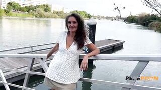 The GILF Mavi Bubbly is eager for inexperienced cock. Double dose for the mature!