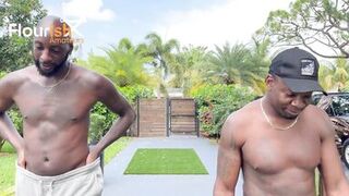 UK Tatted MILF BBC Outdoor Threesome: Roxi Strongdre Datjguy - 1 image