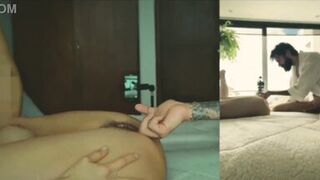 Foot fetish and a wild fuck on the first date on Tinder