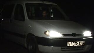 Beautiful and sexy slut in the middle of the night