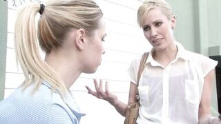 Car Adventure for 2 Lesbians in Heat!