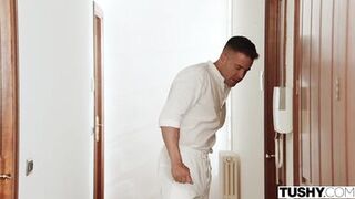 TUSHY Anal Curious MILF Bonni Gee Gets Extra Special Spa Treatment