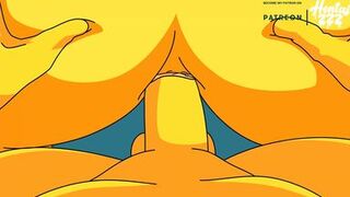 HOMER AND MARGE CREAMPIE CARTOON PORN VIDEO
