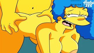 HOMER AND MARGE CREAMPIE CARTOON PORN VIDEO