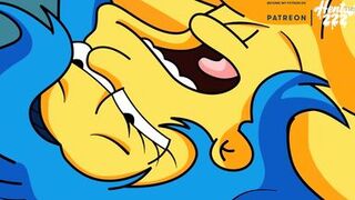 HOMER AND MARGE CREAMPIE CARTOON PORN VIDEO