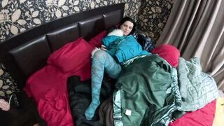 Several shiny down-jackets used for fucking and masturbating 267