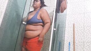 Slutty stepmom gets horny and sends video to naughty stepson making a big SQUIRT