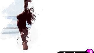 Petite Asian MILF with amazing booty Angel Constance passion posing session