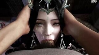 3D sexy music teacher cheating with big cock student - 13 image