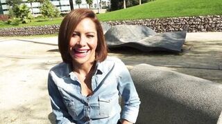 Picked up milf babe fucked anally