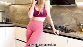 Busty Friend's Mom Lured Me To Herself And Brazenly Fucked Me - Russian Amateur With Conversations And English Subtitles - 1 image