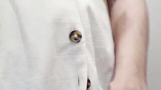 Hairy pussy in department store. - 10 image