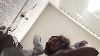 Hairy pussy in department store. - 14 image