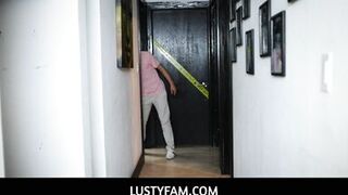 LustyFam - Stepmom Kourtney Kai is horny and craving some good dick so she have one more fuck with her stepso