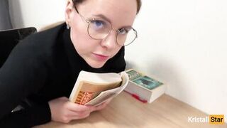 Hungry Teacher Sweetie Girl Has Come up with a New Grading System!