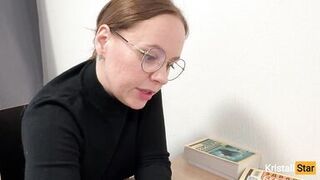 Hungry Teacher Sweetie Girl Has Come up with a New Grading System!