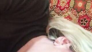 Real wife fucked by husband and friend.