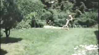 MILF seduces the boy next door- vintage - 1 image