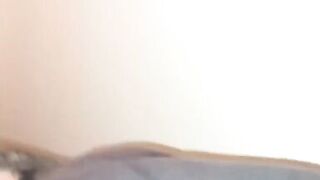 walk on the beach ends with an insertion in the cock, brunette, big ass, busty, big cock, man in underwear