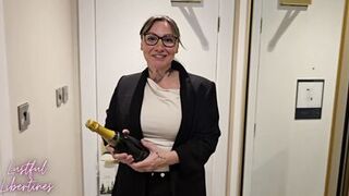 Cum hungry hotel manager seduced me as my wife showered