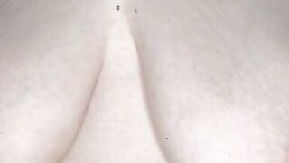 Cooled down with an ice cube.