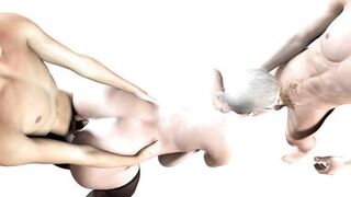 Esmeralda Sandwitch Threesome