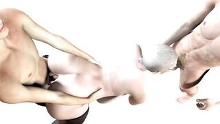 Esmeralda Sandwitch Threesome