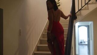 MILF Fucks Her Husband's Inexperienced Driver in Revenge for His Absence