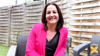 Naughty milf Ellie takes a cock