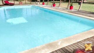 Vanessa, naughty milf, has sex with a inexperienced couple