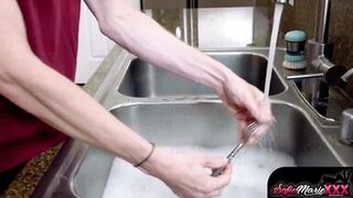 Seductive MILF Sofie Marie Rides Stepson Hung Dick