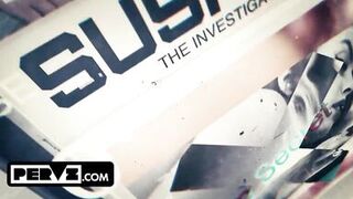 Basketball Season Heist - MILF's Jerseys and Tight Shorts Lead to a Desk Fuck and Deep Throat