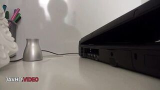 Intense Asian MILF Yui Kasuga Shows Off Sexy Stockings Skillfully