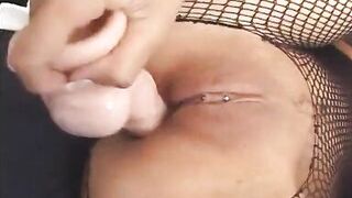 Busty Blonde MILF Anally Drilled Before a Facial in Hot Threesome