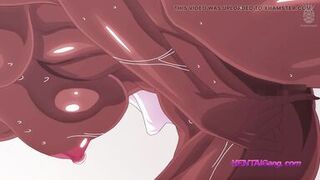 Sexy Blonde Milf Moans While Fucking the Shy Inexperienced Dude Next Door in Passionate Hentai