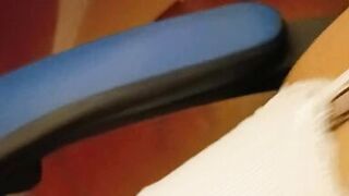 Sexy asian MILF fucked from behind by a white guy