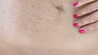 Close up anal and pussy insertion of my sexy milf wife with big natural breasts