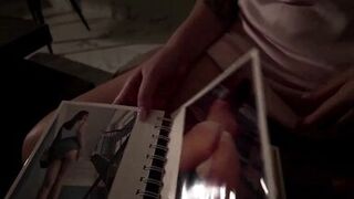 Stepmom and Alina Rai get naughty in a hotwife shoot - real orgasm!