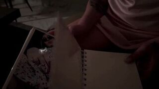 Stepmom and Alina Rai get naughty in a hotwife shoot - real orgasm!