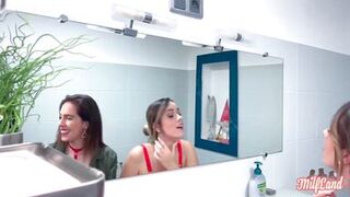 Anita Rover, Hiro Maeti & Joy Karen Off in steamy lingerie threesome action! - 1 image