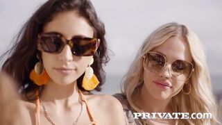 Yeri Blue & Sata Jones' wild anal adventure always includes deep throat, gagging, and pussy licking