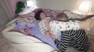 Chubby Big Booty & FatJhon share wives in wild homemade sex tape