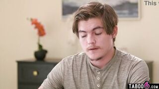 Tyler Cruise's huge latina tits distract Little Puck while she teaches him how to handle her massive tits