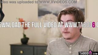 Tyler Cruise's huge latina tits distract Little Puck while she teaches him how to handle her massive tits