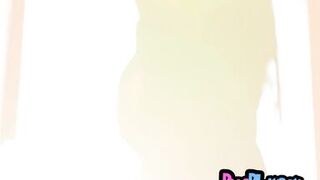 Watch petite Chinese MILF Wu Muxi strip & flaunt her hot Chinese pussy for Playboy's softcore fetish video - 1 image