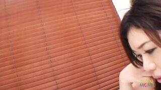 Watch Risako Shirai and Takiguchi take it hard in POV action with small cocks bouncing all over their natural tits - 11 image