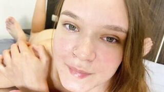 JuliaSayNo's stepdad gives up his massive rod for a wild ride with her natural tits and tight pussy - 14 image